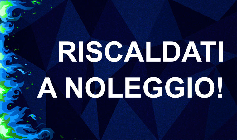 Noleggio generatori d'aria calda a pellet per riscaldare capannoni industriali