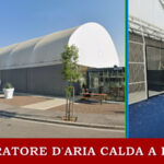 Riscaldamento campi da padel a Vicenza: comfort e risparmio con il generatore d’aria calda a pellet